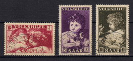 344-346 Volkshilfe Gemälde - Satz Gestempelt - Used Stamps