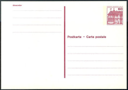 P 117 - BuS 60 Pf Mit Punktlinien, Ohne Leitvermerke, ** - Autres & Non Classés