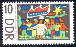 1281 Kinderzeichnungen Schneewittchen 10 Pf ** - Unused Stamps