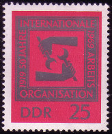 1518 50 Jahre IAO 25 Pf ** - Unused Stamps