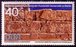 1589 Archäologie Kriegselefanten 40 Pf ** - Unused Stamps