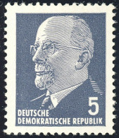 845 Walter Ulbricht 5 Pf ** Postfrisch - Unused Stamps