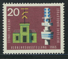 471 Verkehrsausstellung 20 Pf Zeigertelegraph ** - Unused Stamps