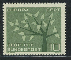 383 Europa 10 Pf Blätter ** - Unused Stamps
