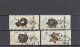 789-792 Gold- Und Silberschmiedekunst, 4 Werte, Satz Komplett Mit BERLIN-Stempel - Usati