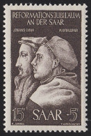 Saarland 308 Reformation An Der Saar: Calvin & Luther, ** - Nuovi