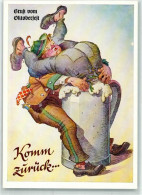 39438012 - Oktoberfest Humor Tracht Bierkrug Komm Zurueck Verlag Lengauer Nr.3157 - Humor