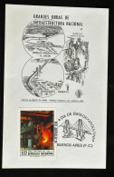 CM) 1974. ARGENTINA. STEELWORKS. FDC. LARGE NATIONAL INFRASTRUCTURE WORKS. XF - Argentinië