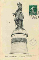 21 - Alise-Sainte-Reine - La Statue De Vercingétorix - Oblitération Ronde De 1908 - CPA - Voir Scans Recto-Verso - Autres & Non Classés