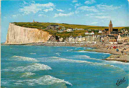 80 - Mers Les Bains - Vue Générale Sur La Plage Et La Ville - Flamme Postale - CPM - Voir Scans Recto-Verso - Mers Les Bains