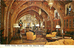 Etats Unis - San Simeon - Gothic Study - Hearst Castle - Etat De Californie - California State - Carte Dentelée - CPSM G - Autres & Non Classés