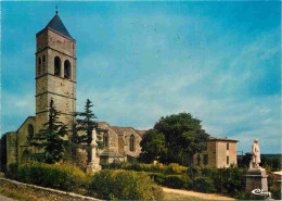 34 - Roujan - L'église Et Le Monument - CPM - Carte Neuve - Voir Scans Recto-Verso - Other & Unclassified