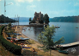 19 - Lanobre - Château De Val - Plage De Val - Carte Neuve - CPM - Voir Scans Recto-Verso - Andere & Zonder Classificatie