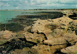 17 - Saint Georges De Didonne - Les Plaisirs De La Pêche Dans Les Rochers De Valliéres, à L'arrière Plan, Royan - CPM -  - Saint-Georges-de-Didonne