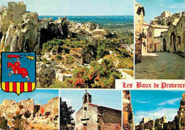 13 - Les Baux De Provence - Multivues - Blasons - CPM - Voir Scans Recto-Verso - Les-Baux-de-Provence