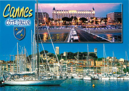 06 - Cannes - Multivues - Bateaux - CPM - Carte Neuve - Voir Scans Recto-Verso - Cannes