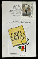 CM) 1974. ARGENTINA. PAINTING BY JUAN BATLLE PLANAS. FDC. PERIODIC PHILATELIC PRESS. XF - Argentinië