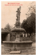 Mattaincourt (Weick) - Fontaine Avec Statue De Jeanne-d'Arc - Andere & Zonder Classificatie