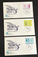 CM) 1987. ARGENTINA. PERSONALITIES IV. FDC. XF - Argentinië