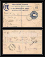 1723/ Afrique Du Sud (RSA) N°2 Complément Entier Stationery Enveloppe (cover) Registered Pour Allemagne (germany) 1924 - Lettres & Documents