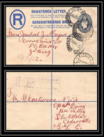 1717/ Afrique Du Sud (RSA) N°5 Complément Entier Stationery Enveloppe Cover Registered Pour Goburg 1923 - Lettres & Documents