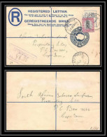 1722/ Afrique Du Sud (RSA) N°2 Complément Entier Stationery Enveloppe (cover) Registered 1935 - Lettres & Documents