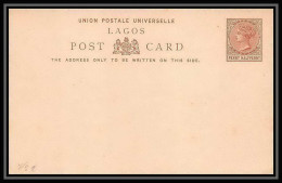 1601/ Lagos Entier Stationery Carte Postale (postcard) N°2 NEUF TB Victoria Halfpenny - Nigeria (...-1960)