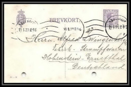 3164/ Danemark (Denmark) Entier Stationery Carte Postale (postcard) 1921 - Postal Stationery