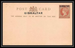 2951/ Gibraltar Entier Stationery Carte Postale (postcard) Natal Overprint Neuf Tb  - Gibraltar