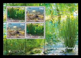 Liechtenstein 2024 Mih. 2125/26 Europa. Underwater Fauna And Flora (M/S) MNH ** - Unused Stamps