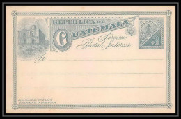 3730/ Guatemala Entier Stationery Carte Postale (postcard) N°3 Neuf (mint) 1890 - Guatemala