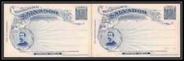 3486/ Salvador Entier Stationery Carte Postale (postcard) N°46 Neuf (mint) Tb + Réponse 1897 - El Salvador