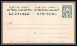 3441/ Paraguay Entier Stationery Carte Postale (postcard) N°9 Neuf (mint) 1896 - Paraguay