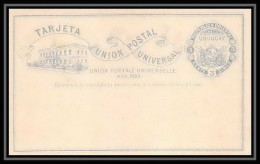 3411/ Uruguay Entier Stationery Carte Postale (postcard) N°9 Neuf (mint) 1883 - Uruguay