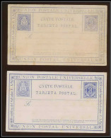 3494/ Salvador Entier Stationery Carte Postale (postcard) N°2 Neuf (mint) 2 Nuances 1882 - El Salvador