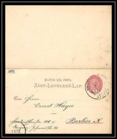 4530 Budapest Pour Belin 1886 Carte Postale Hongrie (Hungary) Entier Postal Stationery - Postal Stationery