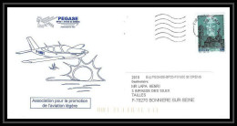 5191/ 1998 Association Pegase Aviation Legere France Italie Italy Lettre Cover - 1960-.... Covers & Documents