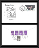 5178/ 1999 Mission Franco Russe Perseus Russia Pegase Tirage Numerote 85/150 Lettre Cover PA Poste Aerienne Aviation - 1960-.... Covers & Documents