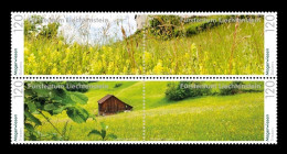 Liechtenstein 2024 Mih. 2132/35 Panorama. Natural Meadows MNH ** - Unused Stamps