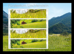 Liechtenstein 2024 Mih. 2132/35 Panorama. Natural Meadows (M/S) MNH ** - Unused Stamps