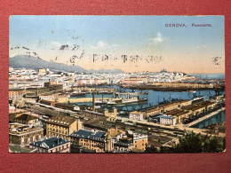 Cartolina - Genova - Panorama - 1914 - Genova (Genoa)