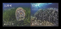 Croatia 2024 Mih. 1667/68 Europa. Underwater Fauna And Flora MNH ** - Croazia