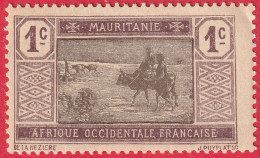 N° Yvert & Tellier 17 à 19 - Mauritanie (AOF) (1913-19) (Neuf) - Traversée Du Désert - Ongebruikt