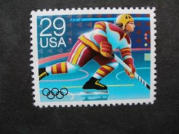 Etats - Unis 1992 - Hockey / Winter Olympics - Mint Without Gum - Neufs