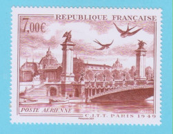 JPS 03/24 - N° 44 - Timbre Poste Aérienne -  PA 94 A - Pont Alexandre III - 1960-.... Mint/hinged