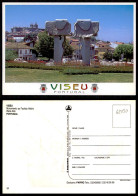 PORTUGAL COR 62850 - VISEU - MONUMENTO AO FADISTA HILARIO FADO MUSICA OLD CARS - Viseu