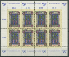 Österreich 1992 Tag Der Briefmarke Kleinbogen 2066 K Postfrisch (C14930) - Blocks & Sheetlets & Panes