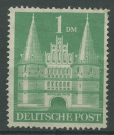 Bizone 1948 Bauten Enge Zähnung 97 II Eg Ohne Gummierung, Zahnfehler (R19557) - Mint