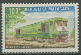 Madagaskar 1972 Eisenbahn Diesellokomotive 656 Postfrisch - Madagaskar (1960-...)