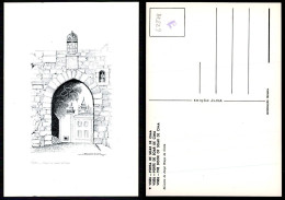 PORTUGAL COR 62878 - VISEU - DESENHO JORGE BRAGA DA COSTA - PORTA DE SOAR DE CIMA - Viseu